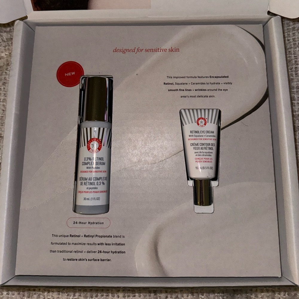 First Aid Beauty New Retinol Line- Eye Cream and Serum - Picture 4 of 13